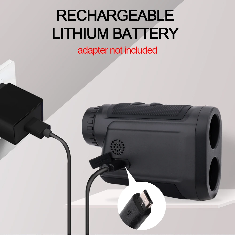 4. Rechargeable laser rangefinder 4. Rechargeable laser rangefinder