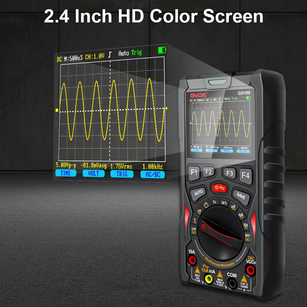 GD188--1 Color Screen Oscilloscope - GD188--1 Color Screen Oscilloscope -