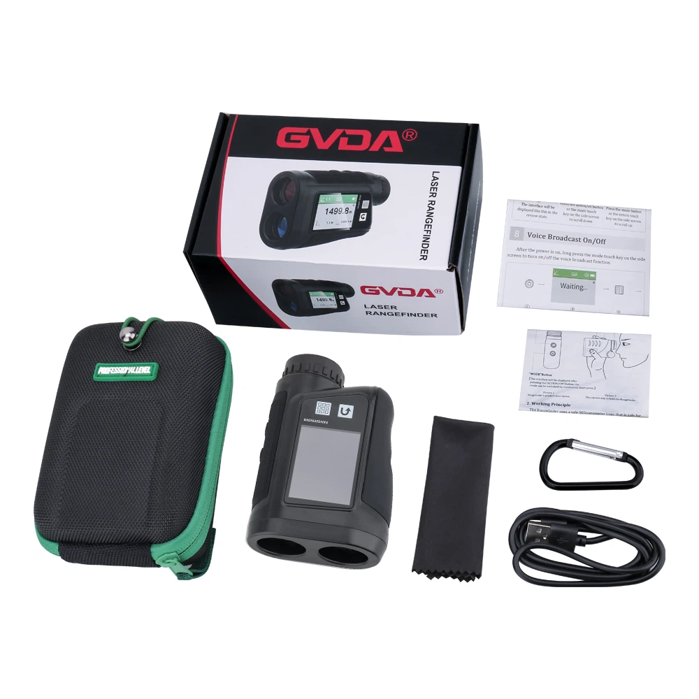 5. Rechargeable rangefinder