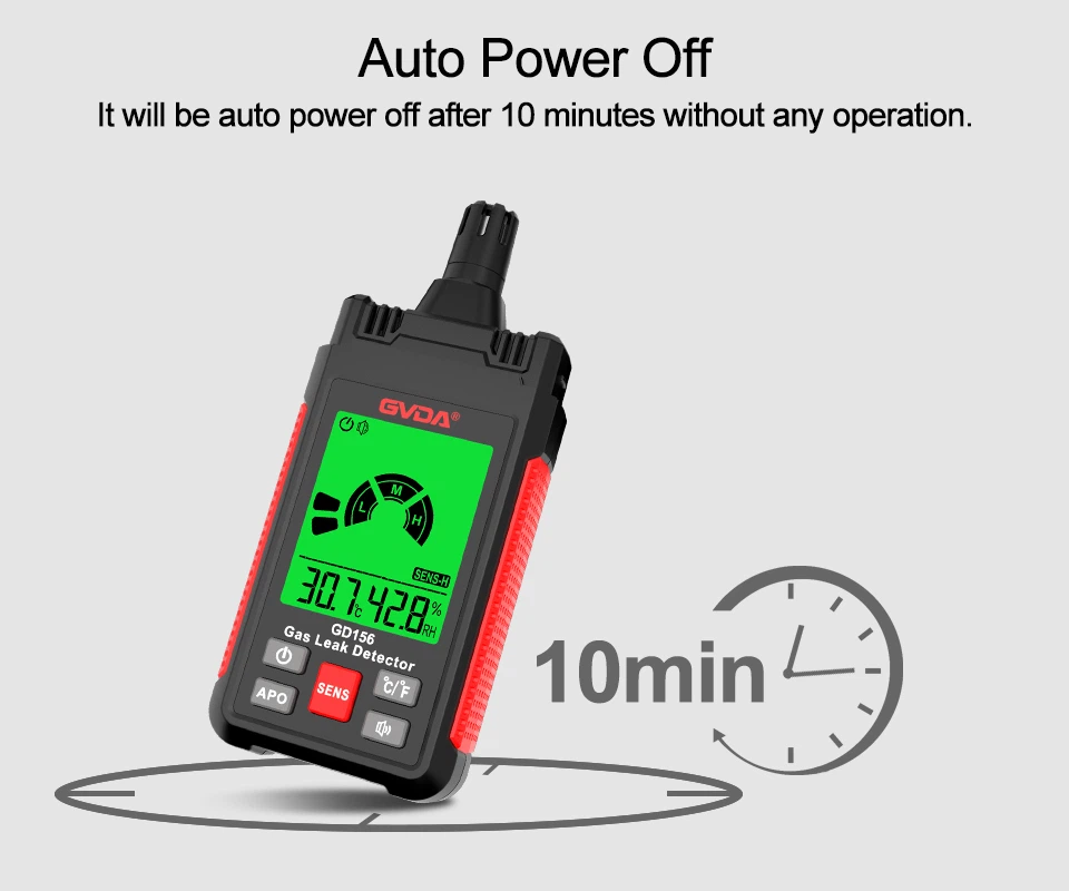 7. Natural gas detector