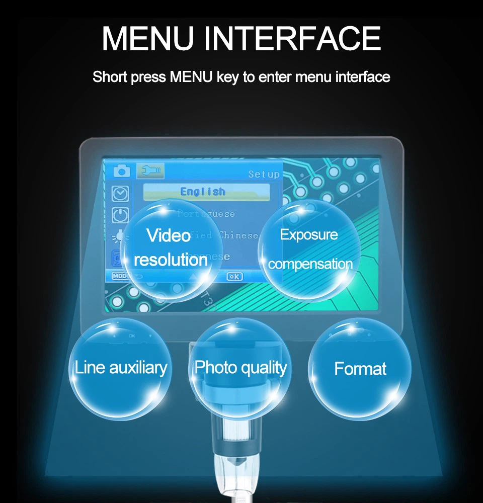 4Electronic Video Microscope - 4Electronic Video Microscope -