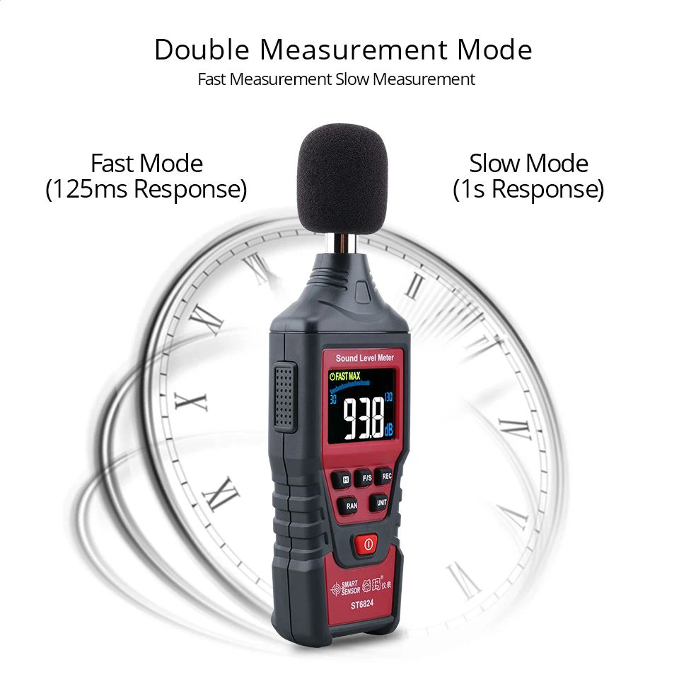 Czyszczenie i przechowywanie przyrządu do pomiaru hałasu Db Meter 30130dB
