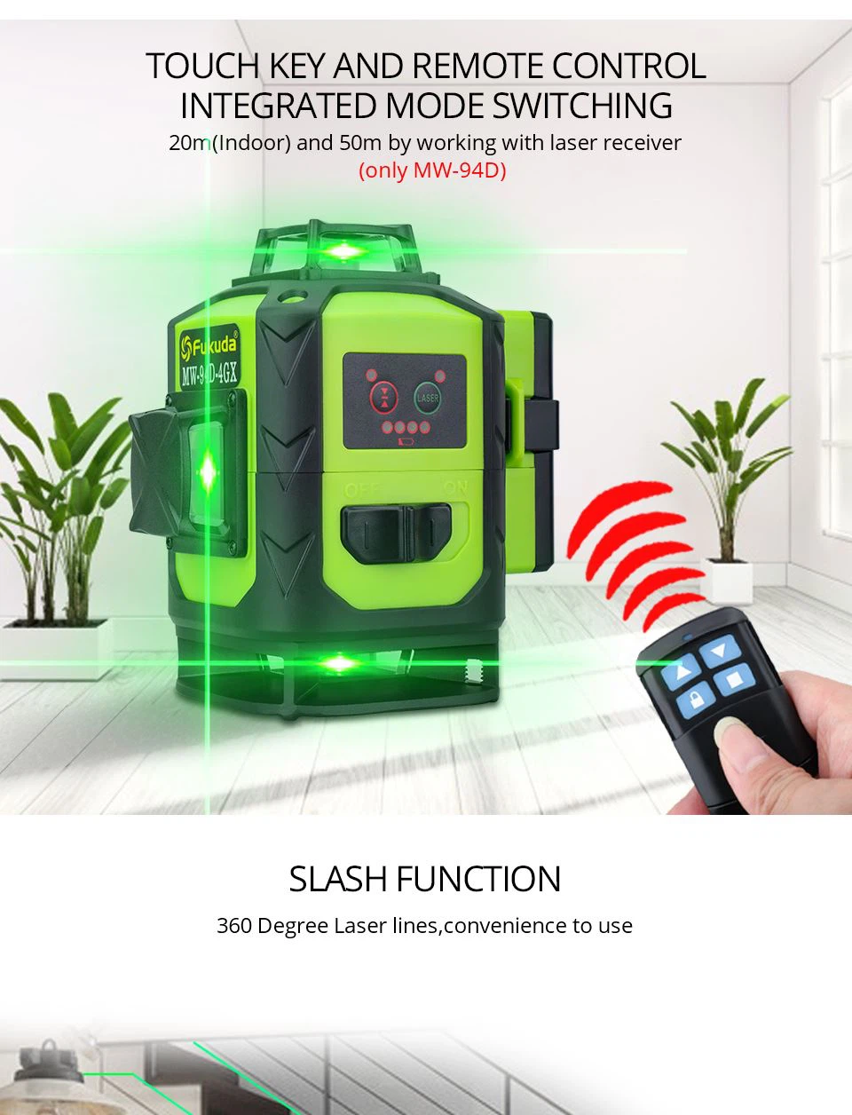 Klient z Rosji zamówił 200 sztuk poziomicy laserowej Green Beam 16 linii MW-9...