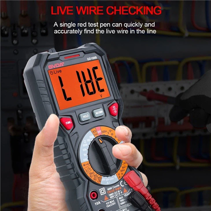 2. Multimter for live testing