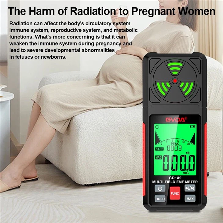 Portable 3 in 1 Digital EMF Meter